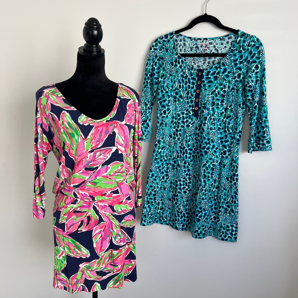 Lily Pulitzer (2) Resort Wear Dresses/Coverups, Lightweight Statement Piece XS